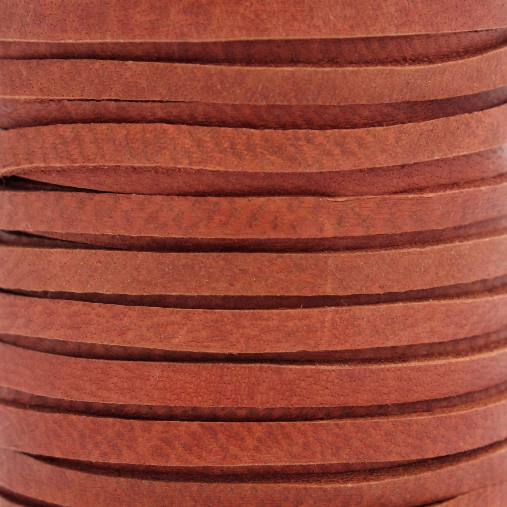 Saddle Tan Deerskin Lace Cord By Bead Landing™